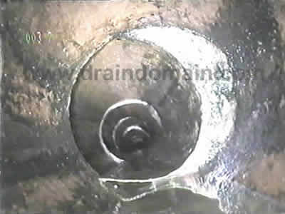 displaced drain joint
